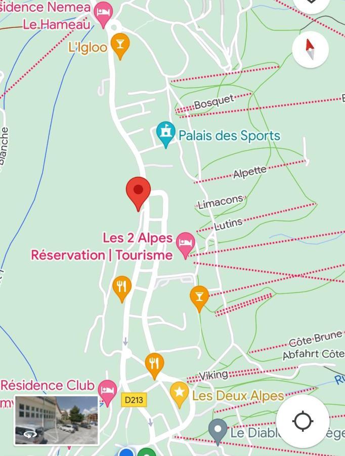 L'Ourson Apartamento Les Deux Alpes Exterior foto